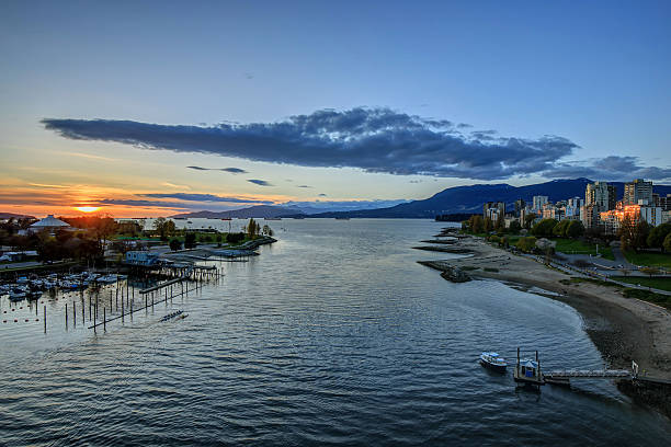 istock Burrard Inlet at sunset 521417180