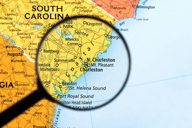 istock Map of South Carolina 521417324