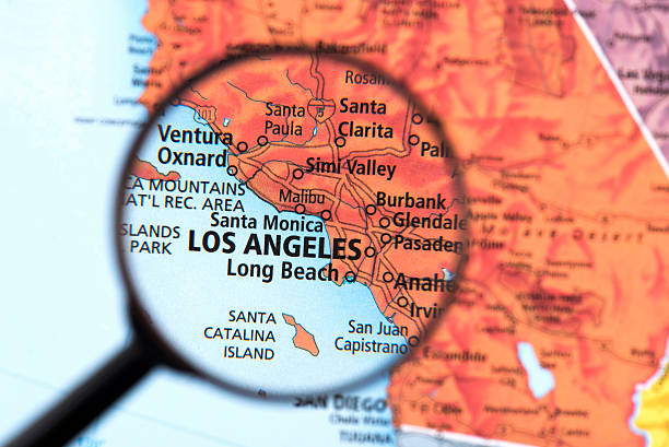 istock Map of Los Angeles 521417368