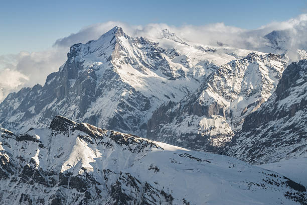 Lauberhorn Switzerland, bernese, Jungfrau jungfrau stock pictures, royalty-free photos & images