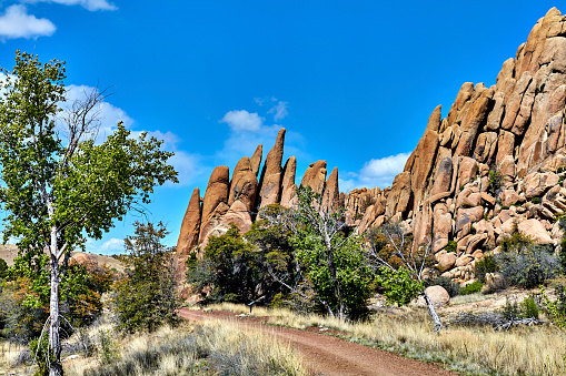 East Side of Watson Lake, Prescott, Arizona, USA situated in Boulders called Point of Rocks