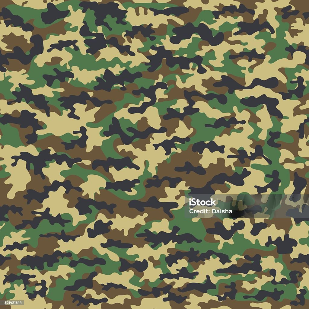 Seamless camouflage military cloth of infantry. Abstract background. Vector illustration Seamless camouflage military cloth of infantry. Abstract background. Vector illustration, EPS10 Camouflage stock vector