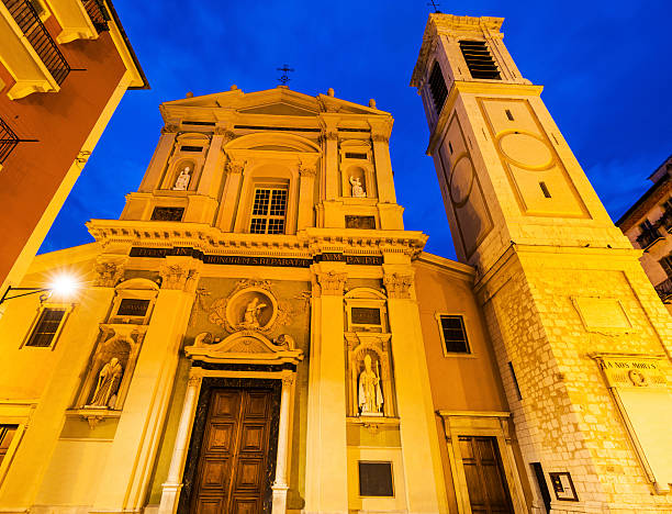 istock Sainte-Reparate Cathedral in Nice 521425210