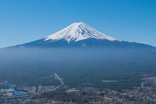 istock Mountain Fuji in Japan 521425548