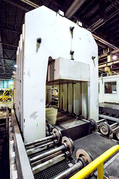 istock Industrial production fibrecement panels 521426800