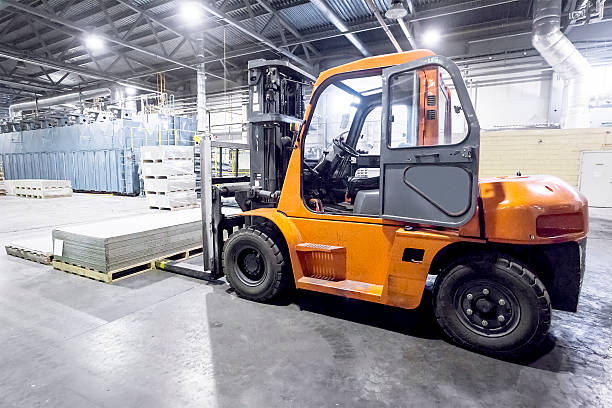 istock Industrial production fibrecement panels 521427000