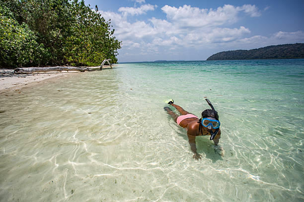 istock Andaman_snorkel_girl 521430706
