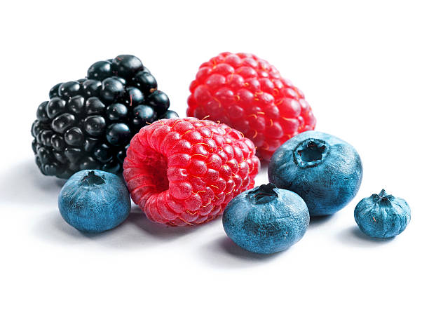 istock Berries blackberies, blueberries and raspberries 521431344