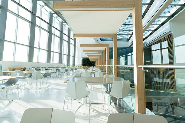 istock Modern office meeting and communal area 521431376