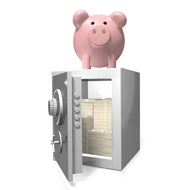 istock Piggy bank - treasure 521432010