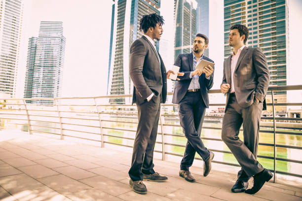 istock Serious Business Discussion over breaktime outside office 521432068