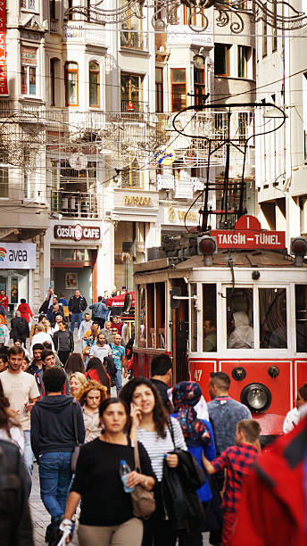 istock Large crowd in Taksim, Istanbul 521437593