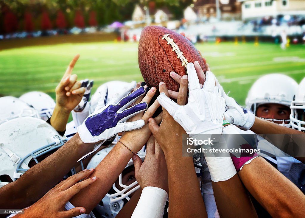 American Football - Lizenzfrei Amerikanischer Football Stock-Foto