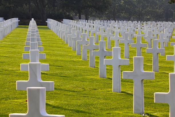 istock American Cemetery, Omaha Beach, Normandy 521442087