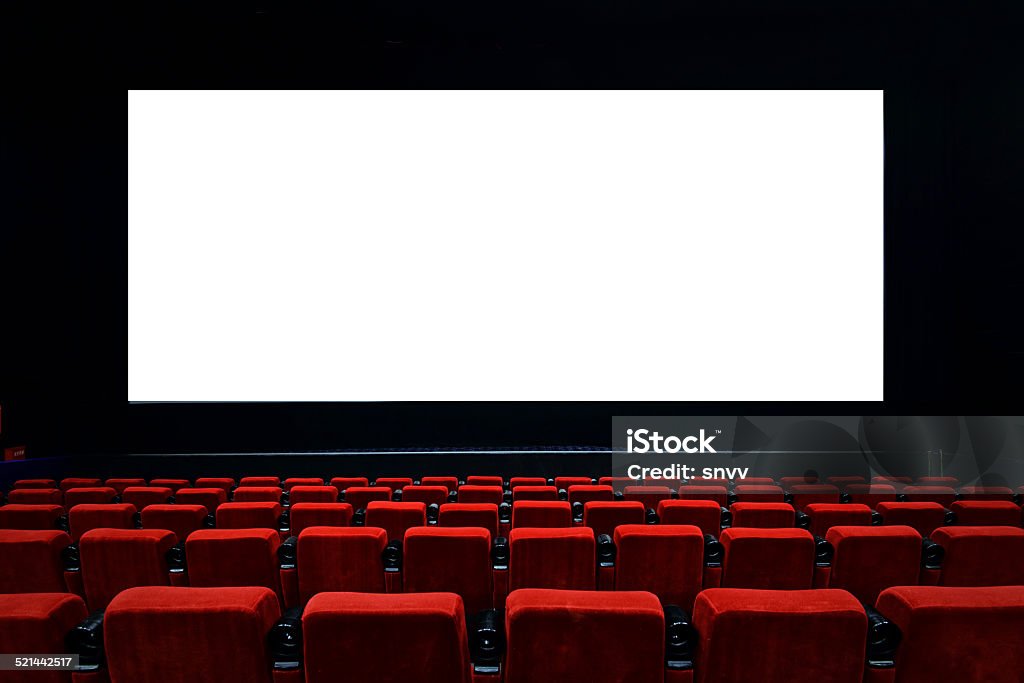 Movie Theatre Theatre Arts Culture and Entertainment Stock Photo