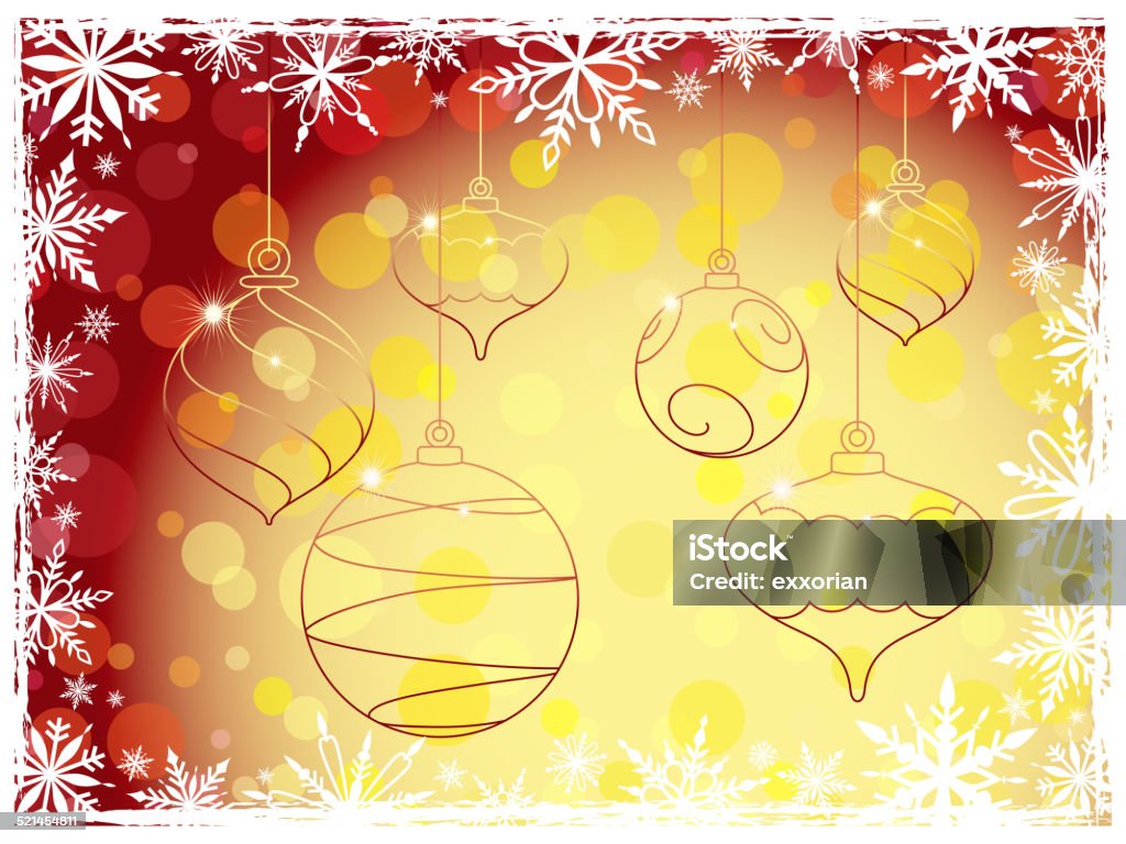 Christmas Ornament Background Christmas ornament background Backgrounds stock vector