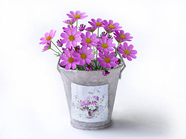 Pink Flowers in a Vase