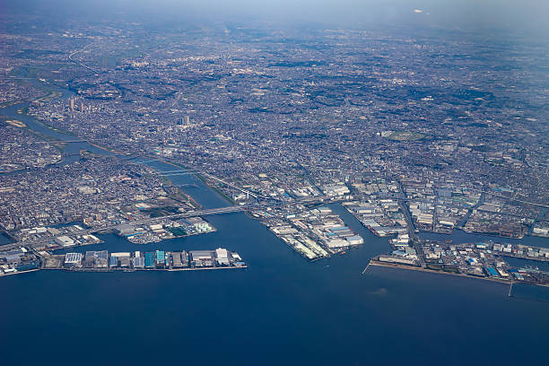 istock Aerial view of Tokyo Bay 521458910