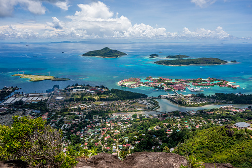 A view from Mahe Seychelles main island