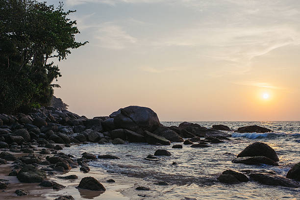 istock Sunset on beach in Karon Phuket Thailand 521464476