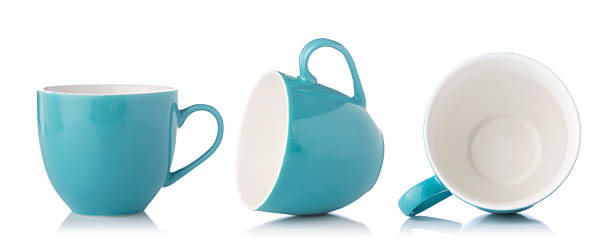 istock stylish teal color tea cups 521465936
