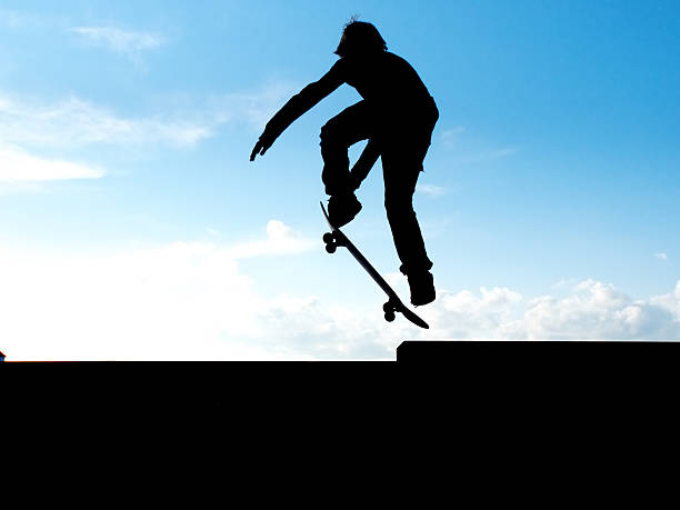 istock Skater in sky 521466750