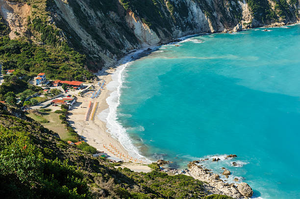 istock Beautiful Petani Beach, Kefalonia 521469700