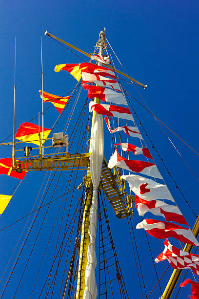 istock Masts of sailing ship 521472766