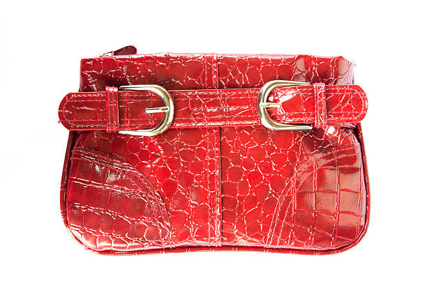 istock red handbag for woman 521486317