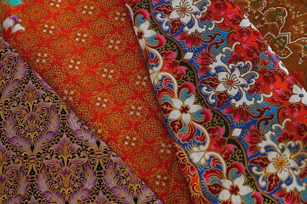 istock Cultural fabric of Thailand. 521486381