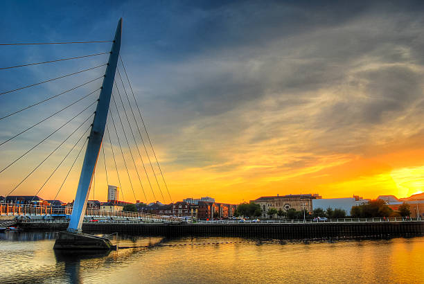 istock Swansea Millennium bridge 521487053