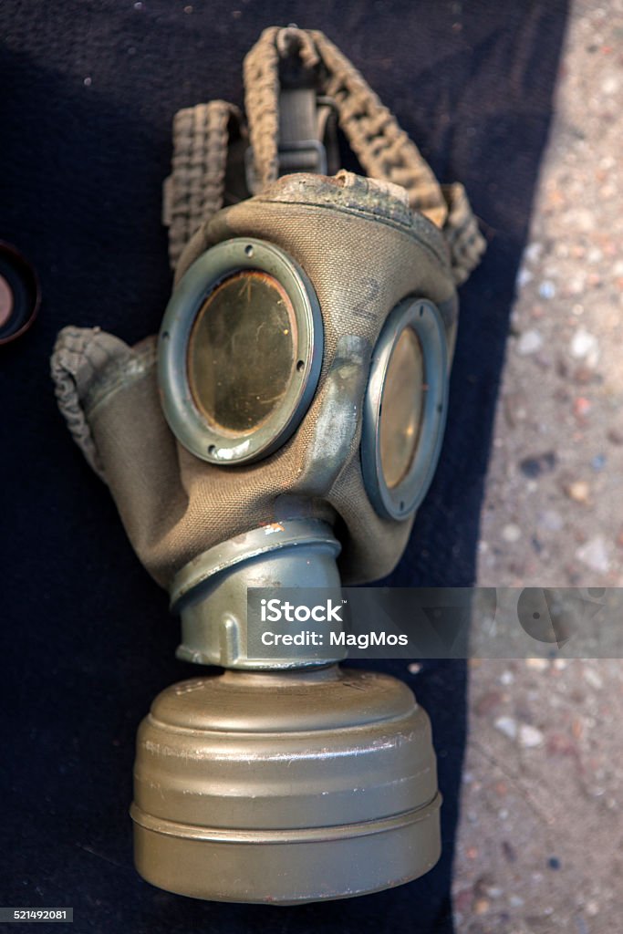 Gas Mask Equipment Stock Photo