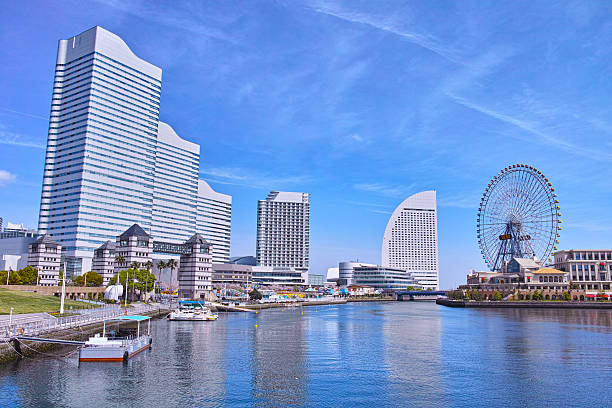 Yokohama landscape of spring