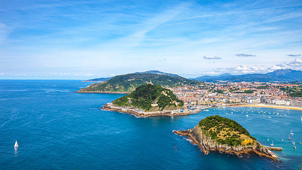 istock View to San Sebastian, Spain. 521498960
