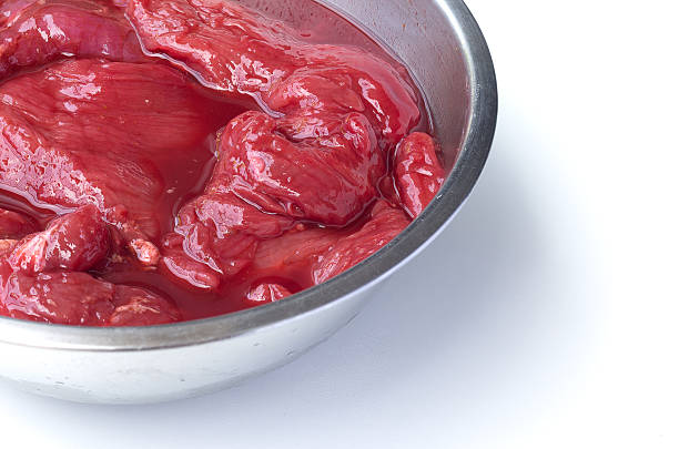 istock Raw pork with thai style sauce 521500064