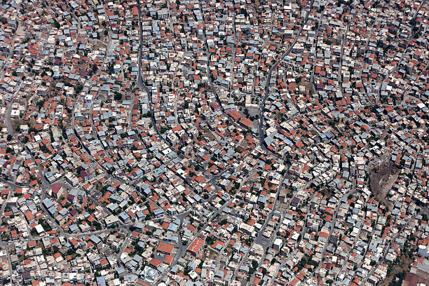 Aerial View of City