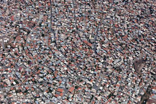 Aerial View of City