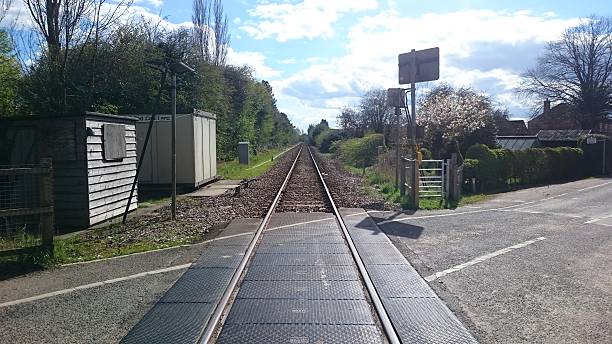 istock Train track in the countryside 521504648
