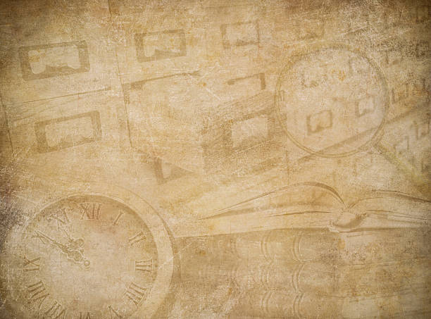 Archive or museum worn paper background