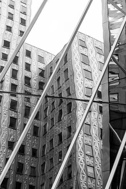 istock Windows reflecting buildings in New York 521505364