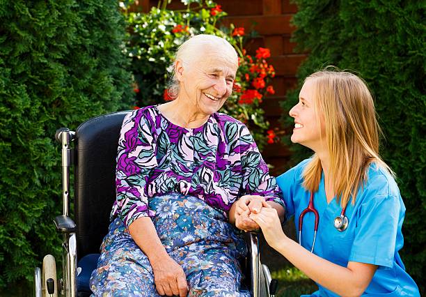 istock Caring for the Elderly in Wheelchair 521515313