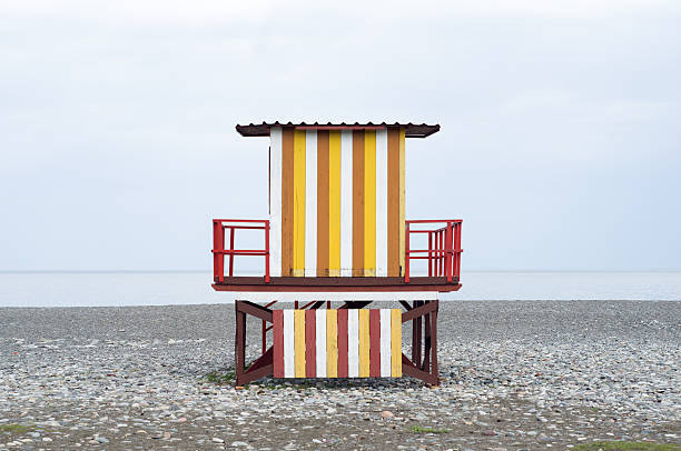 istock Bright colored baywatch, Batumi, Georgia 521515421