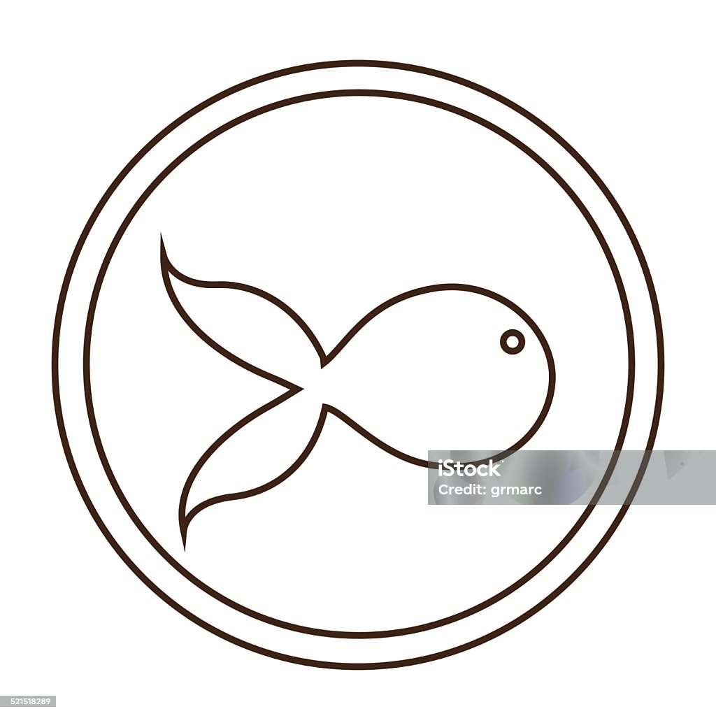 Fish Vector Design Simple Fish Design Stock Illustration - Download Image Now - Animal, Animal ...