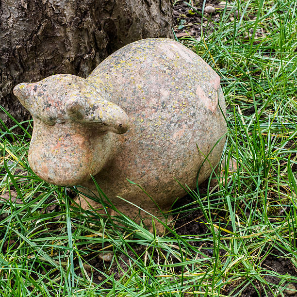 istock Cow in the garden 521528102