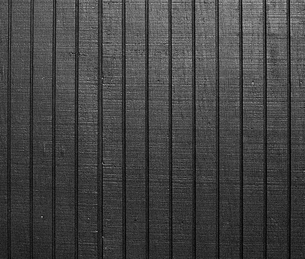 istock Black wooden panels 521528786