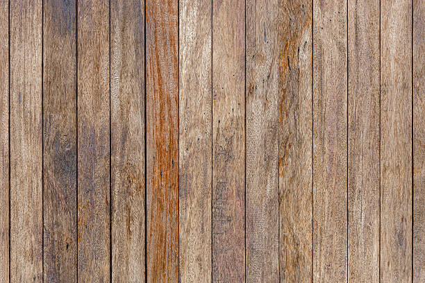 timber wood brown oak panels used as background stock photo