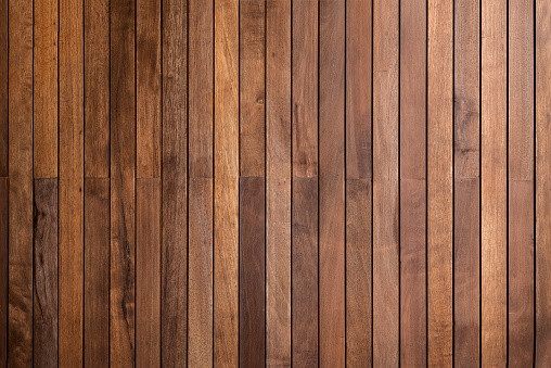 Paneles de madera de roble marrón de madera utilizar como fondo photo