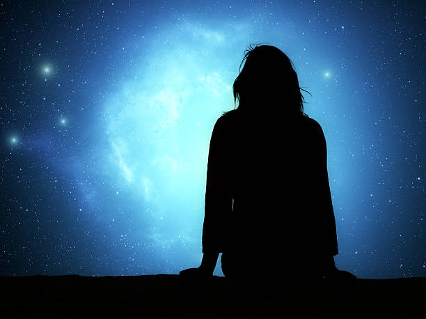 istock Girl watching the stars. 521530322