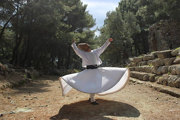 istock Whirling dervish on the King's Road...Phaselis 521531426