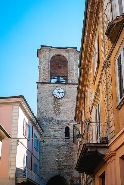 istock Varzi, Oltrepo Pavese, old town view. Color image 521533044